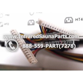 COMPLETE CONTROL POWER BOX WITH CONTROL PANEL - COMPLETE CONTROL POWER BOX CAL SAUNA  INFRARED SAUNA STYLE 4 WITH TWO CONTROL PANELS 8