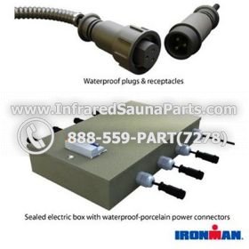 COMPLETE CONTROL POWER BOX 110V / 120V - COMPLETE CONTROL POWER BOX 110V / 120V SUNTECH INFRARED SAUNA 1