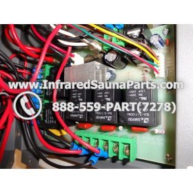 COMPLETE CONTROL POWER BOX 110V / 120V - COMPLETE CONTROL POWER BOX 110V / 120V FOR  INFRARED SAUNA UNIVERSAL 8