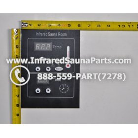 CIRCUIT BOARDS WITH  FACE PLATES - CIRCUIT BOARD WITH FACE PLATE FED INTERNATIONAL INFRARED SAUNA  MANUAL ON OFF SWITCH DUAL SIDE 2