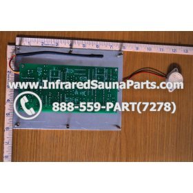 CIRCUIT BOARDS WITH  FACE PLATES - CIRCUIT BOARD WITH FACE PLATE BAMXSAUNA INFRARED SAUNA 12092007 MANUAL ON OFF SWITCH 5