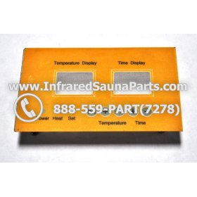 CIRCUIT BOARDS WITH  FACE PLATES - CIRCUIT BOARD WITH FACEPLATE VIDAL INFRARED SAUNA 06S10196 1