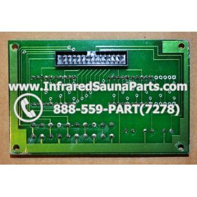 CIRCUIT BOARDS WITH  FACE PLATES - CIRCUIT BOARD WITH FACEPLATE VIDAL INFRARED SAUNA 06S10196 4