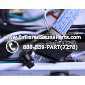 COMPLETE CONTROL POWER BOX WITH CONTROL PANEL - COMPLETE CONTROL POWER BOX WATERSTAR INFRARED SAUNA STYLE 1 WITH ONE CONTROL PANEL 12