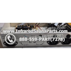 COMPLETE CONTROL POWER BOX 110V / 120V - COMPLETE CONTROL POWER BOX 110V / 120V LUX INFRARED SAUNA STYLE 7 14