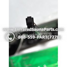 COMPLETE CONTROL POWER BOX WITH CONTROL PANEL - COMPLETE CONTROL POWER BOX WATERSTAR INFRARED SAUNA STYLE 2 WITH TWO CONTROL PANELS 6