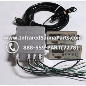 COMPLETE CONTROL POWER BOX WITH CONTROL PANEL - COMPLETE CONTROL POWER BOX ACC-100-PL-D WITHOUT HIGH LIMIT SWITCH WITH TWO CONTROL PANEL 11