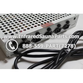 COMPLETE CONTROL POWER BOX 110V / 120V - COMPLETE CONTROL POWER BOX 110V / 120V MASTERSAUNA STYLE 6 3