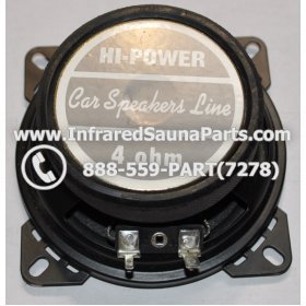 SPEAKERS - SPEAKER HI POWER 4ohm WITH DOME TWEETER 2