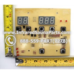 CIRCUIT BOARDS WITH  FACE PLATES - CIRCUIT BOARD WITH FACE PLATE SRZHX00D - (8 BUTTONS) 3