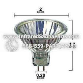 LIGHT BULBS MR 16 110V / 120V - LIGHT BULB MR 16 110V / 120V 50W 10