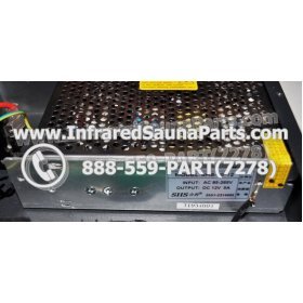 COMPLETE CONTROL POWER BOX 220V / 240V - COMPLETE CONTROL POWER BOX  220V / 240V WITH 8 CIRCUIT BOARD PINS SAUNA KING INFRARED SAUNA 7