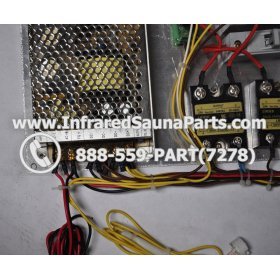 COMPLETE CONTROL POWER BOX 220V / 240V - COMPLETE CONTROL POWER BOX 220V / 240V WATERSTAR INFRARED SAUNA STYLE 2 13
