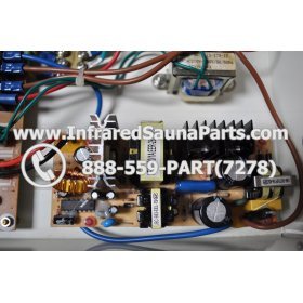 COMPLETE CONTROL POWER BOX 220V / 240V - COMPLETE CONTROL POWER BOX  220V / 240V GAIA INFRARED SAUNA STYLE 4 10