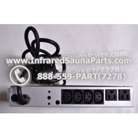 COMPLETE CONTROL POWER BOX 220V / 240V - COMPLETE CONTROL POWER BOX 220V / 240V LONGEVITY  INFRARED SAUNA STYLE 3 5