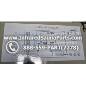 COMPLETE CONTROL POWER BOX WITH CONTROL PANEL - COMPLETE CONTROL POWER BOX 220V / 240V – 4800 WATTS WITH COMPLETE WIRING HARNESS WITH TWO CONTROL PANEL 7