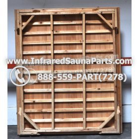 WOOD SAUNA FLOORS - HEMLOCK WOOD SAUNA FLOOR ( 47.5" x 39.5" ) 3