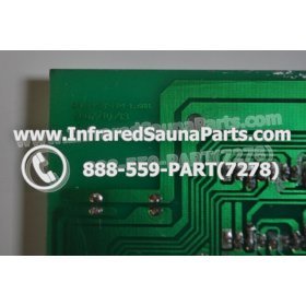 CIRCUIT BOARDS / TOUCH PADS - CIRCUIT BOARD  TOUCHPAD MASTERSAUNA INFRARED SAUNA YX32764-3 (8 BUTTONS) 6