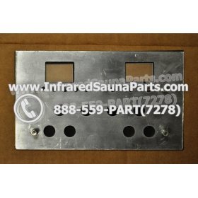 CIRCUIT BOARDS WITH  FACE PLATES - CIRCUIT BOARD WITH FACEPLATE WATERSTAR INFRARED SAUNA NYSN3DB F1.3 WITH WIRE 3
