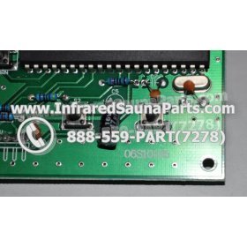 CIRCUIT BOARDS WITH  FACE PLATES - CIRCUIT BOARD WITH FACEPLATE PRECISION THERAPY INFRARED SAUNA 06S10195 7