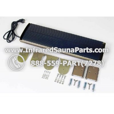 J INFRARED HEATERS 220V / 240V - J RADIANT INFRARED SAUNA CERAMIC  HEATER JH-NR10-13A 1000 WATTS 220V /240V 1