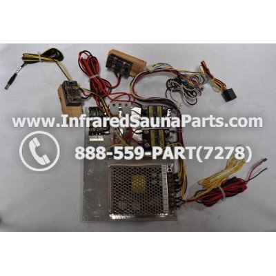 COMPLETE CONTROL POWER BOX 220V / 240V - COMPLETE CONTROL POWER BOX  220V / 240V SUNTECH INFRARED SAUNA STYLE 2 1