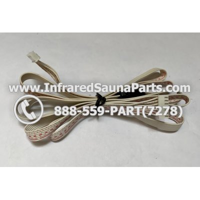 CIRCUIT BOARDS / TOUCH PADS CONNECTORS - CIRCUIT BOARDS / TOUCH PADS CONNECTORS 7 PIN FEMALE TO 7 PIN FEMALE WHITE TWO STAGE CABLE 1