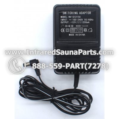 ADAPTERS / TRANSFORMERS - ADAPTERS / TRANSFORMERS SWITCHING MODEL 110V-240V NV-S1215A 12V 1