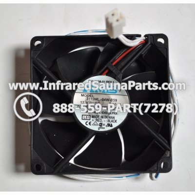 FANS - FAN NMB 3110ML-04W-B59 12V 0.30A 1